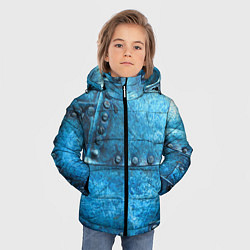 Куртка зимняя для мальчика Из стали, цвет: 3D-светло-серый — фото 2