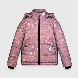Куртка зимняя для мальчика Pink bubbles, цвет: 3D-светло-серый