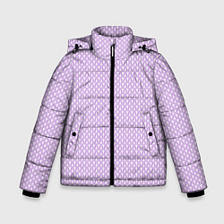 Зимняя куртка для мальчика Вязаное полотно - Розовое