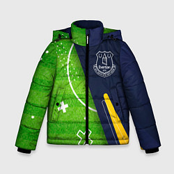 Зимняя куртка для мальчика Everton football field