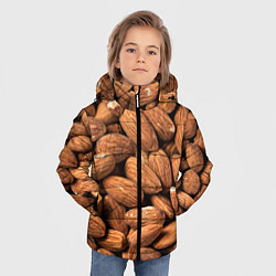 Куртка зимняя для мальчика Миндальные орешки, цвет: 3D-красный — фото 2