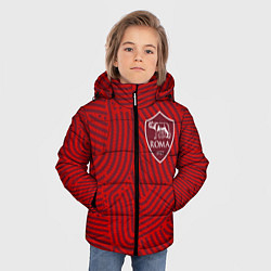 Куртка зимняя для мальчика Roma отпечатки, цвет: 3D-красный — фото 2