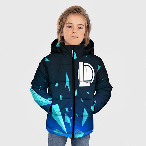 Зимняя куртка для мальчика League of Legends взрыв частиц / 3D-Черный – фото 3