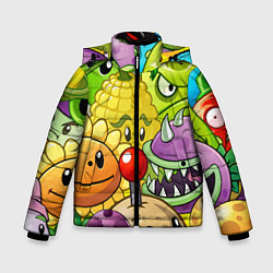 Зимняя куртка для мальчика Растения против зомби