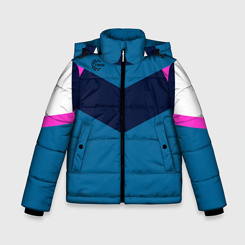 Зимняя куртка для мальчика FIRM в стиле 90х / 3D-Черный – фото 1