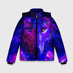 Зимняя куртка для мальчика Волшебный звездный волк