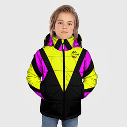 Куртка зимняя для мальчика FIRM прямиком из восьмидесятых, цвет: 3D-светло-серый — фото 2