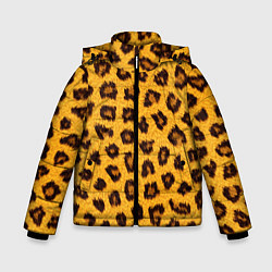 Зимняя куртка для мальчика Текстура леопарда