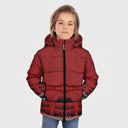 Куртка зимняя для мальчика Новогодний Tahoe, цвет: 3D-черный — фото 2