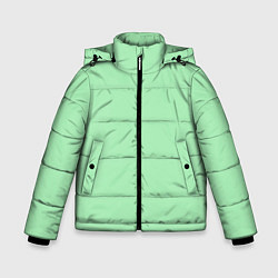 Зимняя куртка для мальчика Мятный радуга