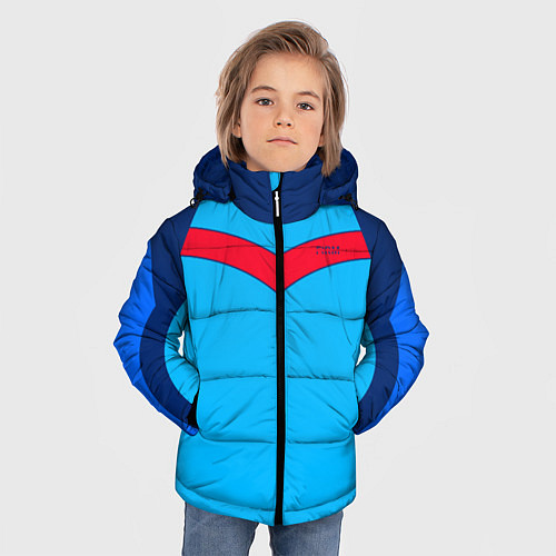 Зимняя куртка для мальчика Спортик из 90х FIRM / 3D-Красный – фото 3