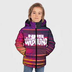 Куртка зимняя для мальчика NFS unbound пиксель полосы, цвет: 3D-черный — фото 2