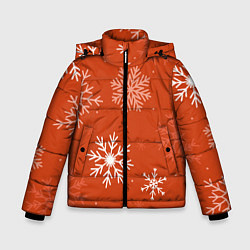 Зимняя куртка для мальчика Orange snow