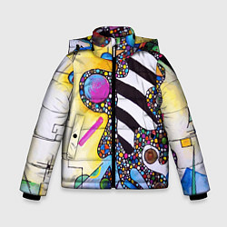 Зимняя куртка для мальчика Василий Кандинский Абстрактная композиция