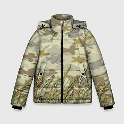 Зимняя куртка для мальчика Камуфляж охотника