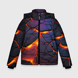 Зимняя куртка для мальчика Неоновая лава - течение