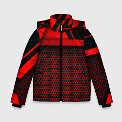 Куртка зимняя для мальчика Стиль cyberpunk из игры, цвет: 3D-черный