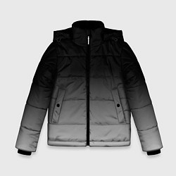 Зимняя куртка для мальчика От черного к белому