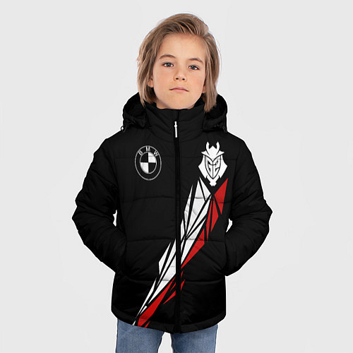 Зимняя куртка для мальчика G2 Army / 3D-Красный – фото 3
