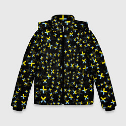 Зимняя куртка для мальчика TXT pattern logo