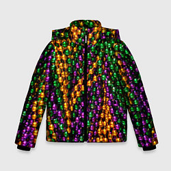 Зимняя куртка для мальчика Разноцветные буссы