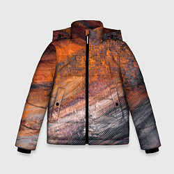 Куртка зимняя для мальчика Пустынный ветер, цвет: 3D-светло-серый