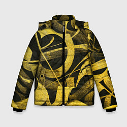 Зимняя куртка для мальчика Gold Calligraphic