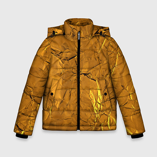 Зимняя куртка для мальчика Золотое стекло / 3D-Светло-серый – фото 1