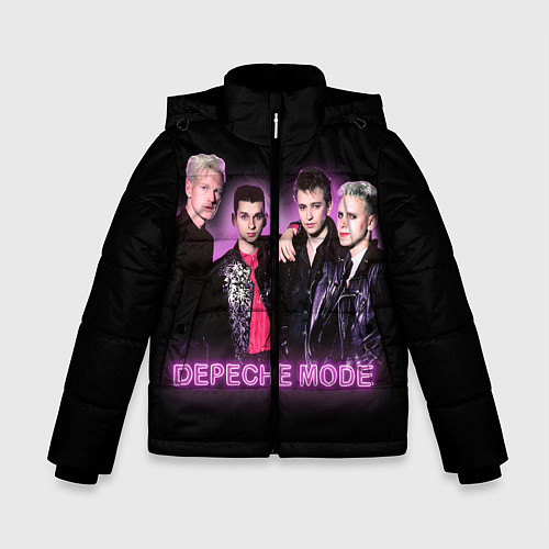 Зимняя куртка для мальчика 80s Depeche Mode neon / 3D-Светло-серый – фото 1