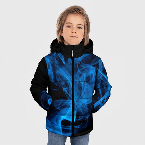 Зимняя куртка для мальчика Neon neiro / 3D-Черный – фото 3