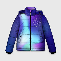 Куртка зимняя для мальчика Dark Souls northern cold, цвет: 3D-черный