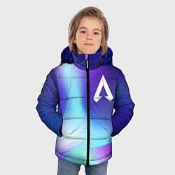 Куртка зимняя для мальчика Apex Legends northern cold, цвет: 3D-черный — фото 2