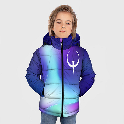 Зимняя куртка для мальчика Quake northern cold / 3D-Черный – фото 3