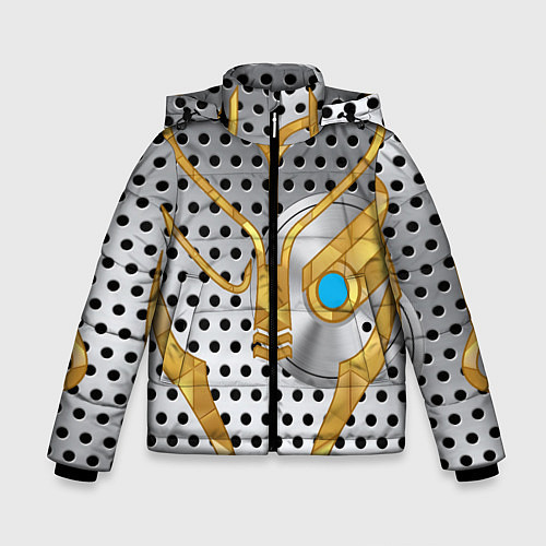 Зимняя куртка для мальчика Garrus Mass Effect / 3D-Светло-серый – фото 1