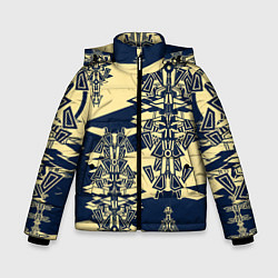 Куртка зимняя для мальчика Кибержук, цвет: 3D-светло-серый
