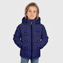 Куртка зимняя для мальчика Вот Это Да Синий, цвет: 3D-красный — фото 2