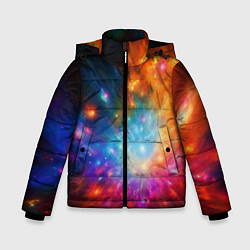 Зимняя куртка для мальчика Космическая многомерность