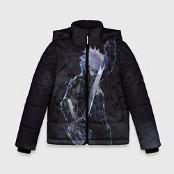 Куртка зимняя для мальчика Metal Gear Rising - В дыму, цвет: 3D-черный