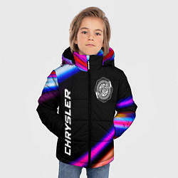 Куртка зимняя для мальчика Chrysler speed lights, цвет: 3D-черный — фото 2