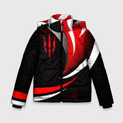 Куртка зимняя для мальчика Ведьмак - спортивная униформа, цвет: 3D-черный