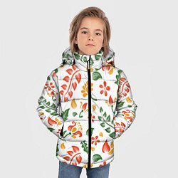 Куртка зимняя для мальчика Spring mood, цвет: 3D-черный — фото 2