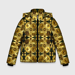 Зимняя куртка для мальчика Золотые защитные пластины