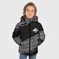 Куртка зимняя для мальчика Форма Team Secret, цвет: 3D-черный — фото 2