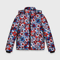 Зимняя куртка для мальчика Цветы России