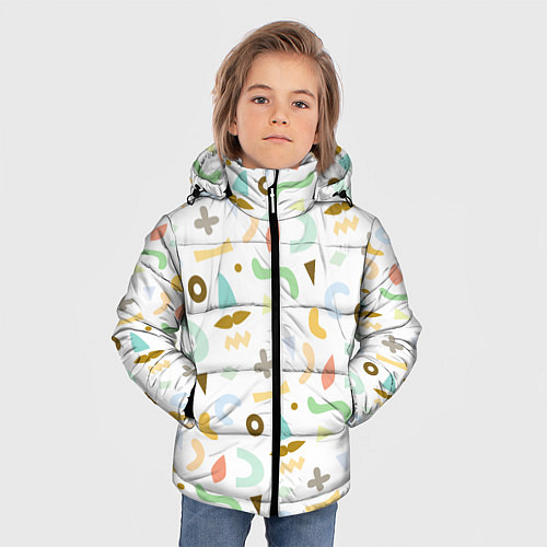 Зимняя куртка для мальчика Little style / 3D-Красный – фото 3