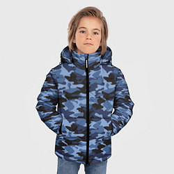 Куртка зимняя для мальчика Камуфляж Омона и Росгвардии, цвет: 3D-черный — фото 2