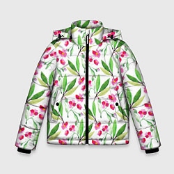 Зимняя куртка для мальчика Tender flowers