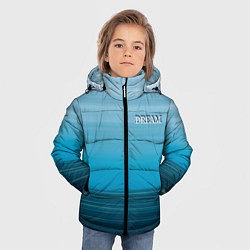 Куртка зимняя для мальчика Dream на градиенте, цвет: 3D-светло-серый — фото 2
