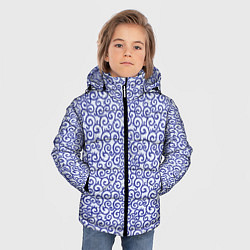 Куртка зимняя для мальчика Завитушки, цвет: 3D-красный — фото 2