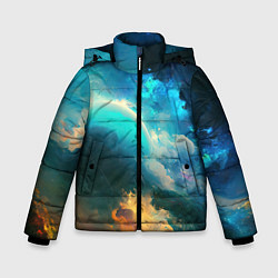 Зимняя куртка для мальчика Далекий космос